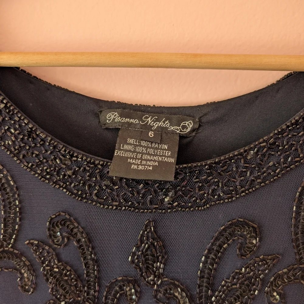 EUC Pisarro Nights Dress Size 6 - Picture 6 of 11
